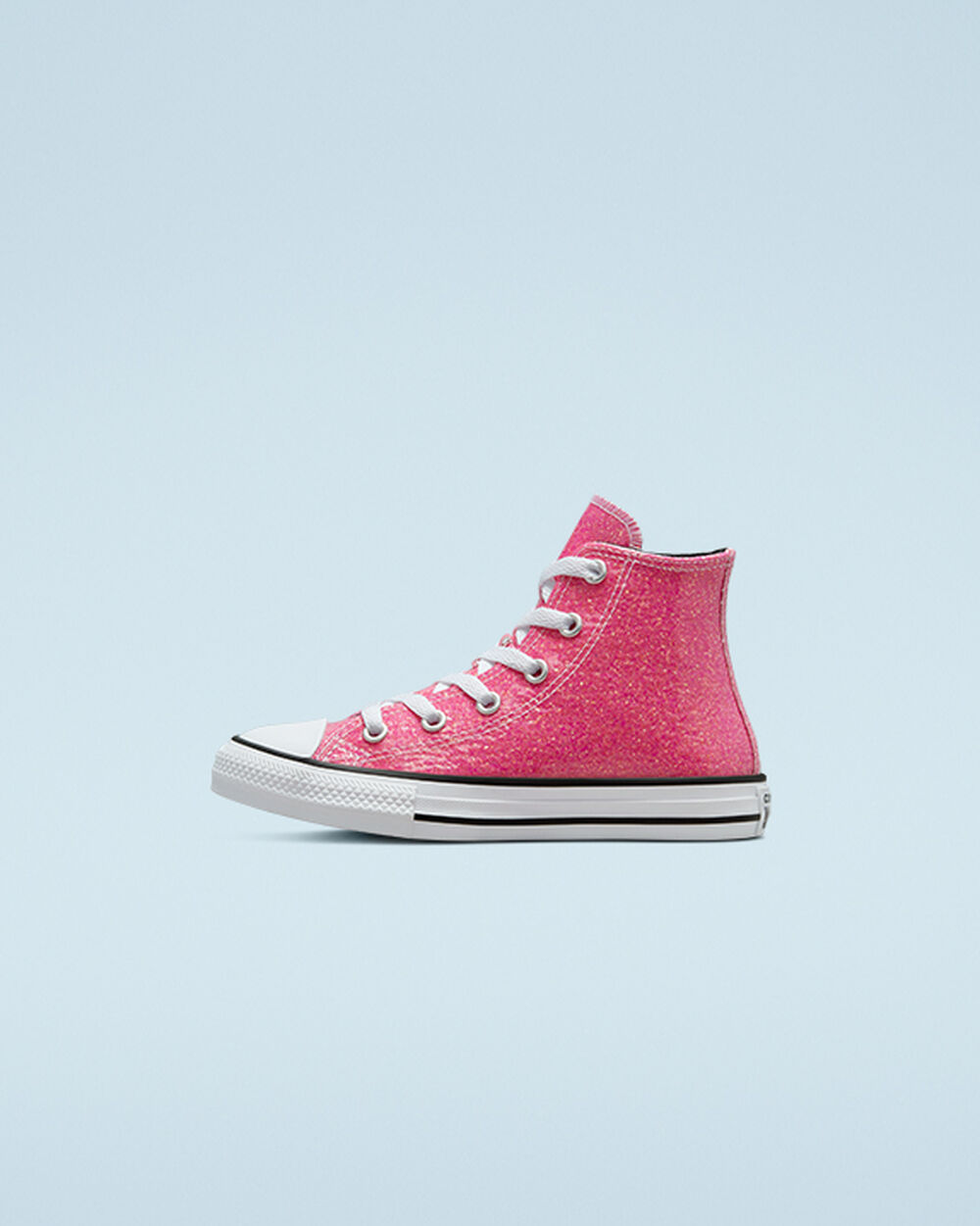 Zapatillas Converse Chuck Taylor All Star Niña Rosas Negras Blancas | Chile-049136