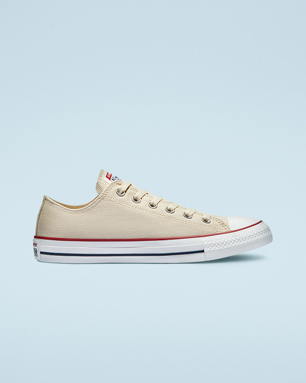 Zapatillas Converse Chuck Taylor All Star Mujer Beige Blancas | Chile-840926