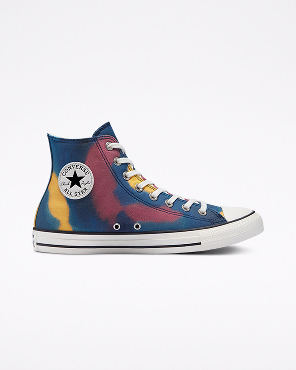 Zapatillas Converse Chuck Taylor All Star Hombre Azules Multicolor Blancas | Chile-90356