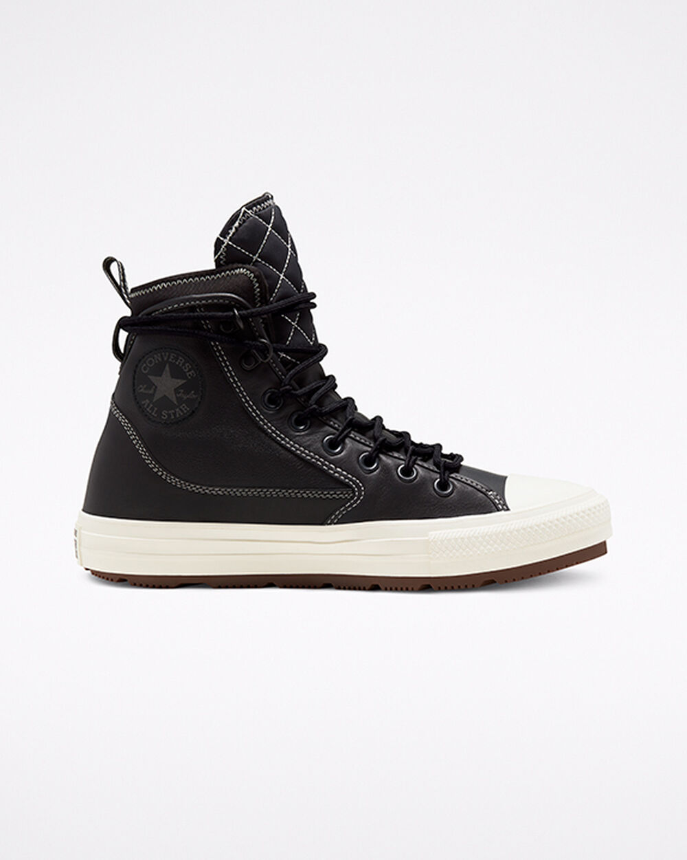 Botas Montaña Converse Chuck Taylor All Star Hombre Negras Blancas | Chile-50346