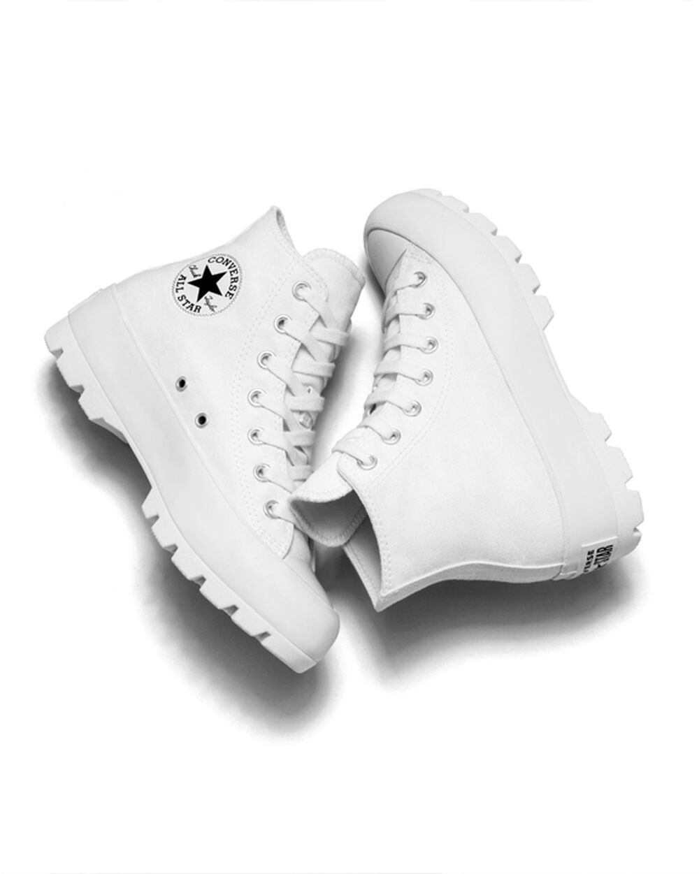 Botas de Invierno Converse Chuck Taylor All Star Lugged Mujer Blancas Negras Blancas | Chile-3716