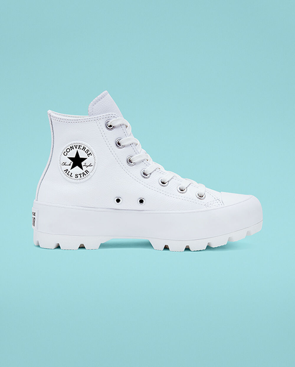 Botas de Invierno Converse Chuck Taylor All Star Mujer Blancas Negras Blancas | Chile-691856