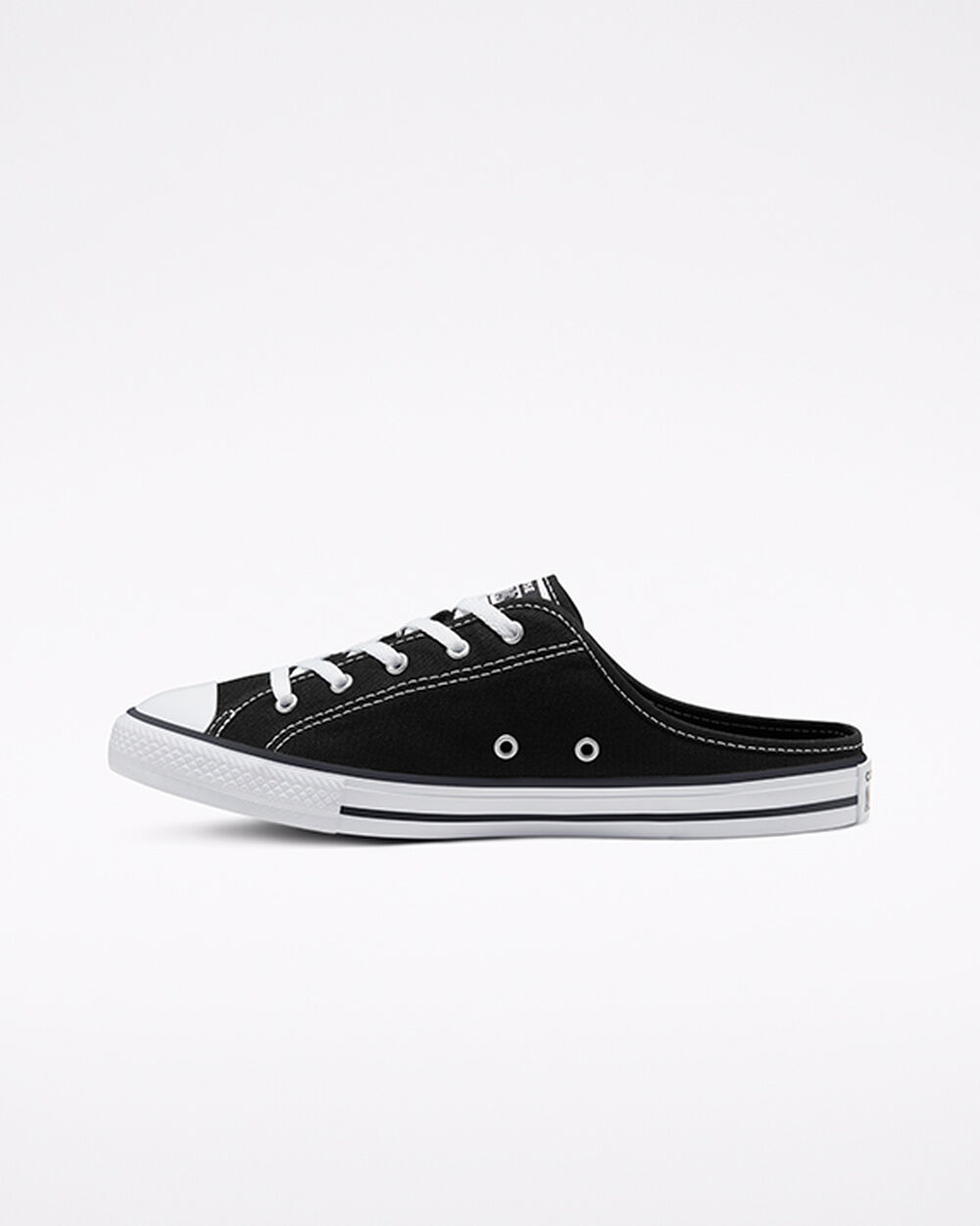 Slip On Converse Chuck Taylor All Star Mujer Negras Blancas | Chile-31676