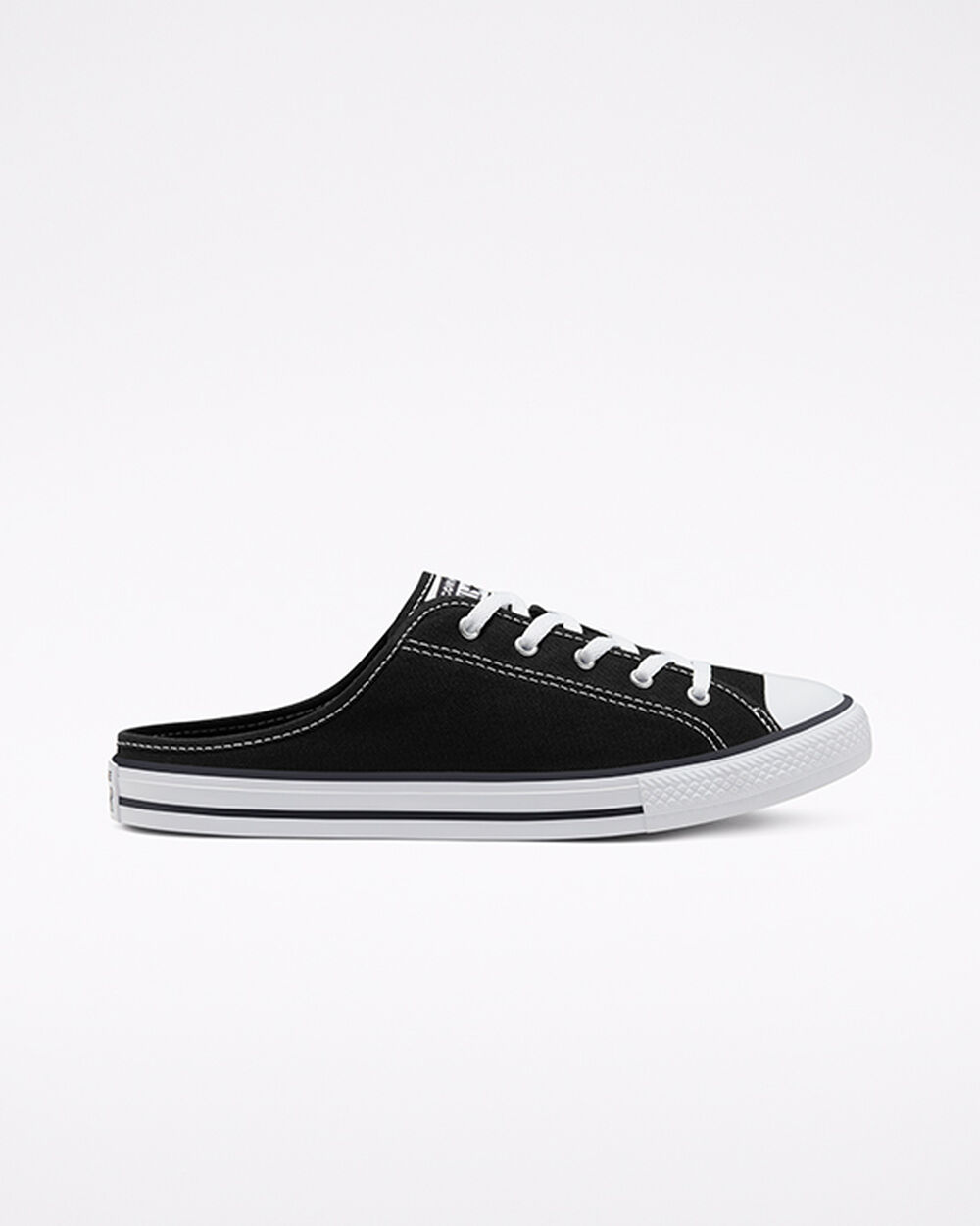 Slip On Converse Chuck Taylor All Star Mujer Negras Blancas | Chile-31676