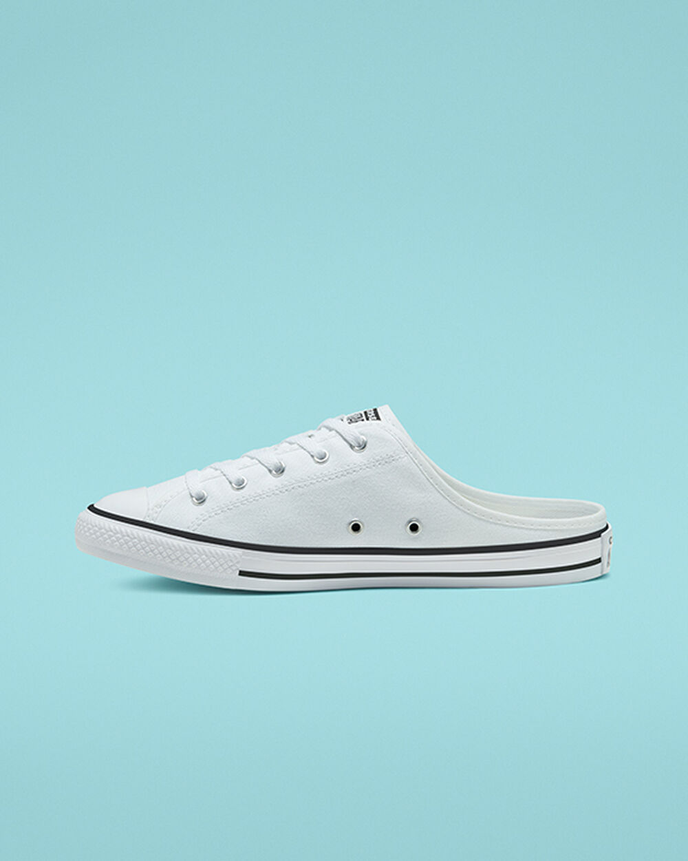 Slip On Converse Chuck Taylor All Star Mujer Blancas Negras | Chile-80926