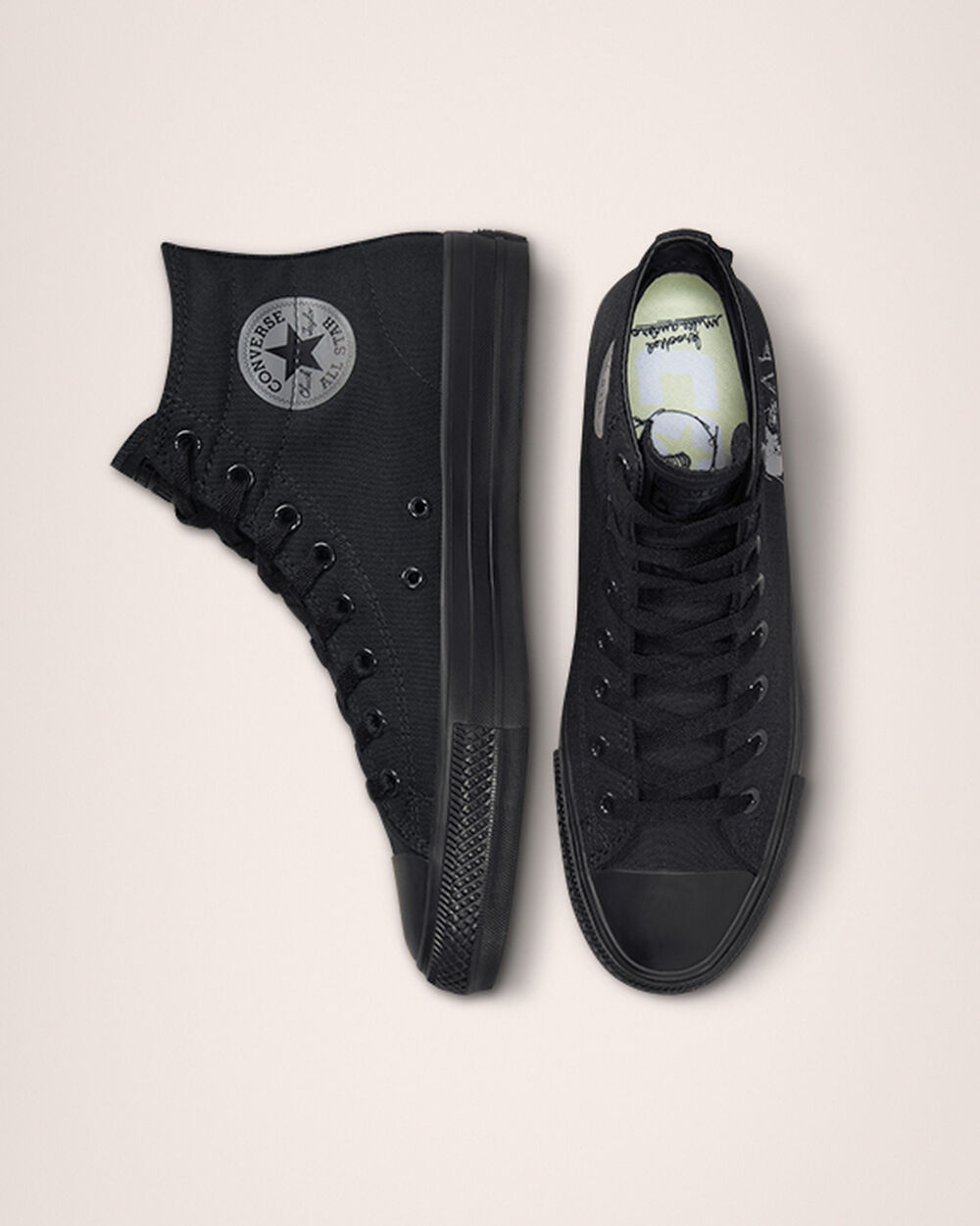 Zapatillas Converse CONS Chuck Taylor All Star Pro Hombre Negras | Chile-639716