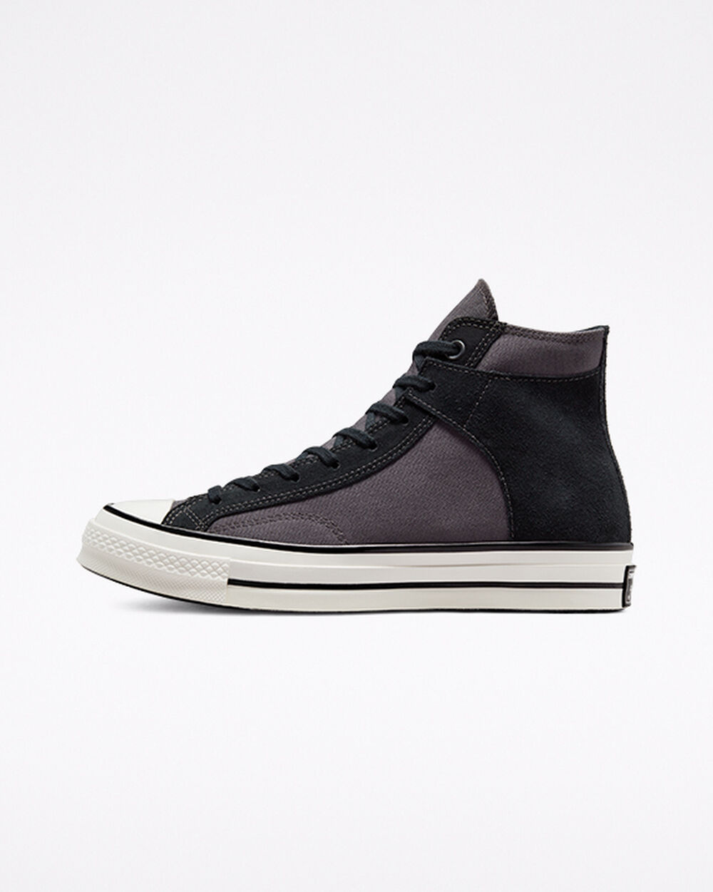 Zapatillas Converse Chuck 70 Hombre Negras Blancas | Chile-17066