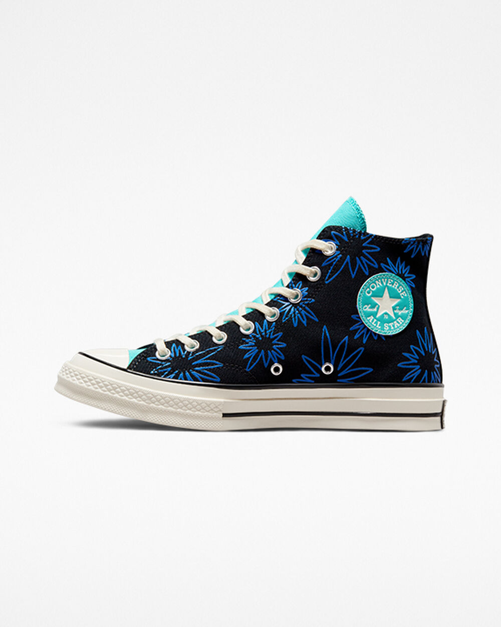 Zapatillas Converse Chuck 70 Hombre Negras Azules Turquesa Azul Real | Chile-71036