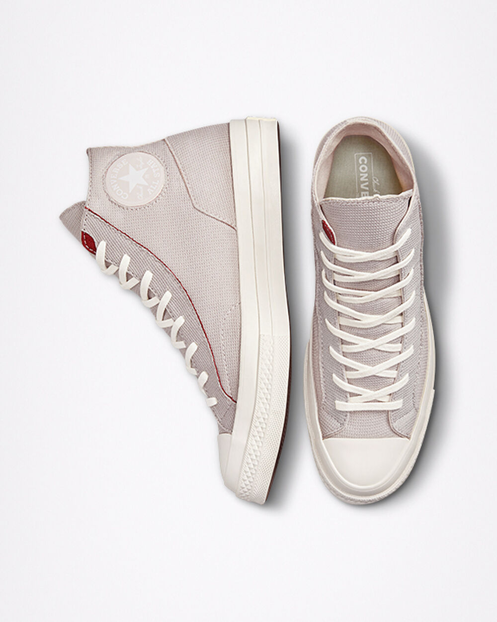 Zapatillas Converse Chuck 70 Hombre Plateadas Claro Rosas Blancas | Chile-108356