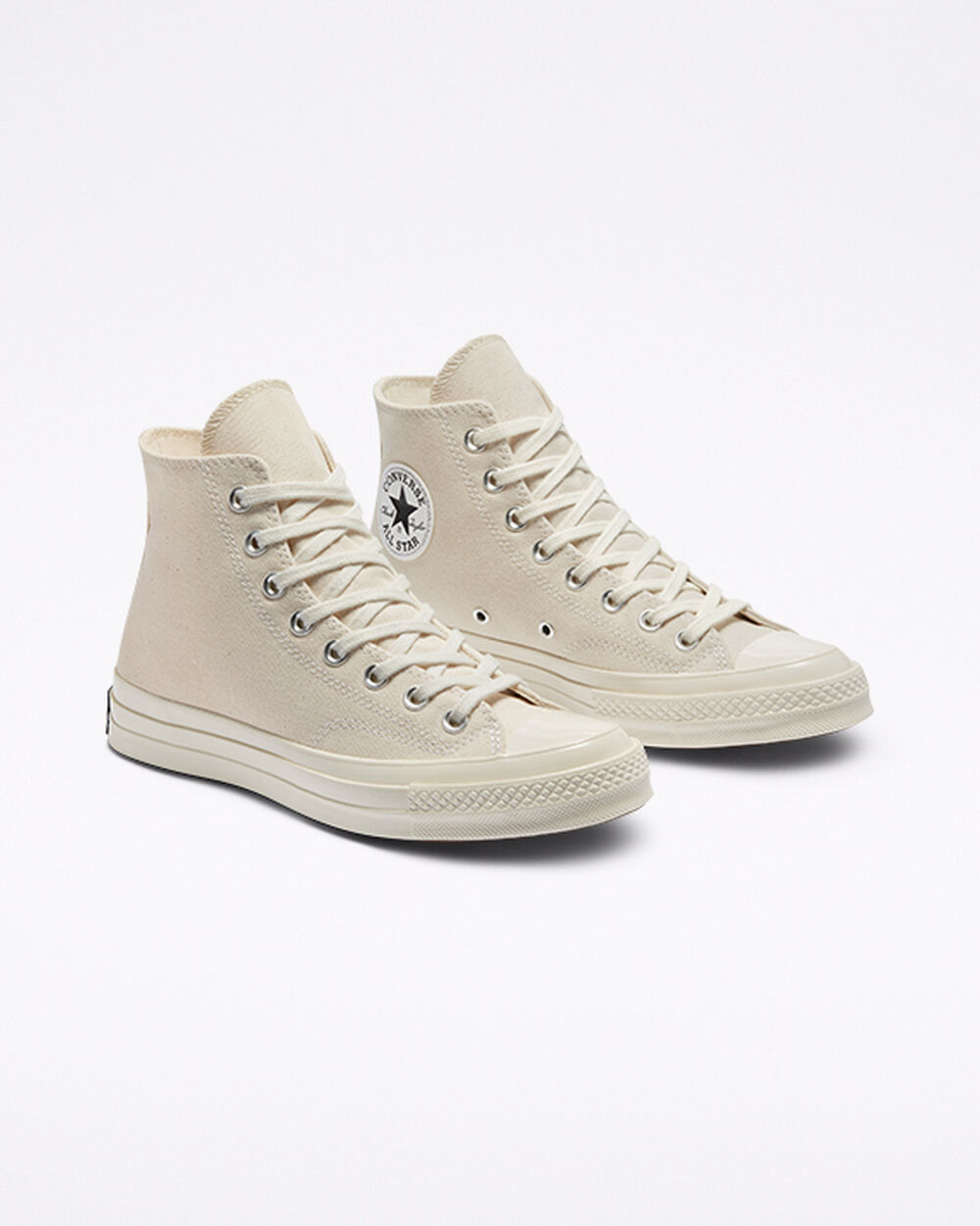 Zapatillas Converse Chuck 70 Mujer Beige Negras | Chile-481526