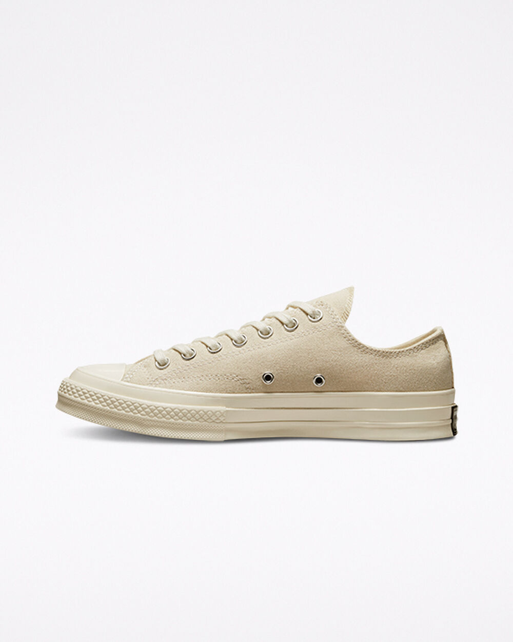 Zapatillas Converse Chuck 70 Mujer Beige Negras | Chile-960456