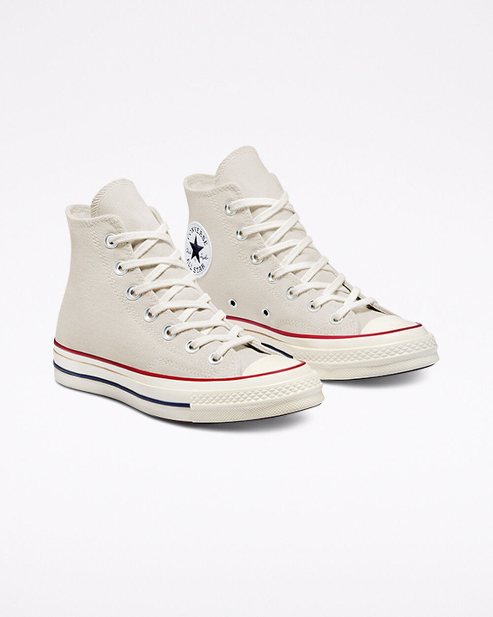 Zapatillas Converse Chuck 70 Mujer Kaki Rojas Oscuro Blancas | Chile-54636