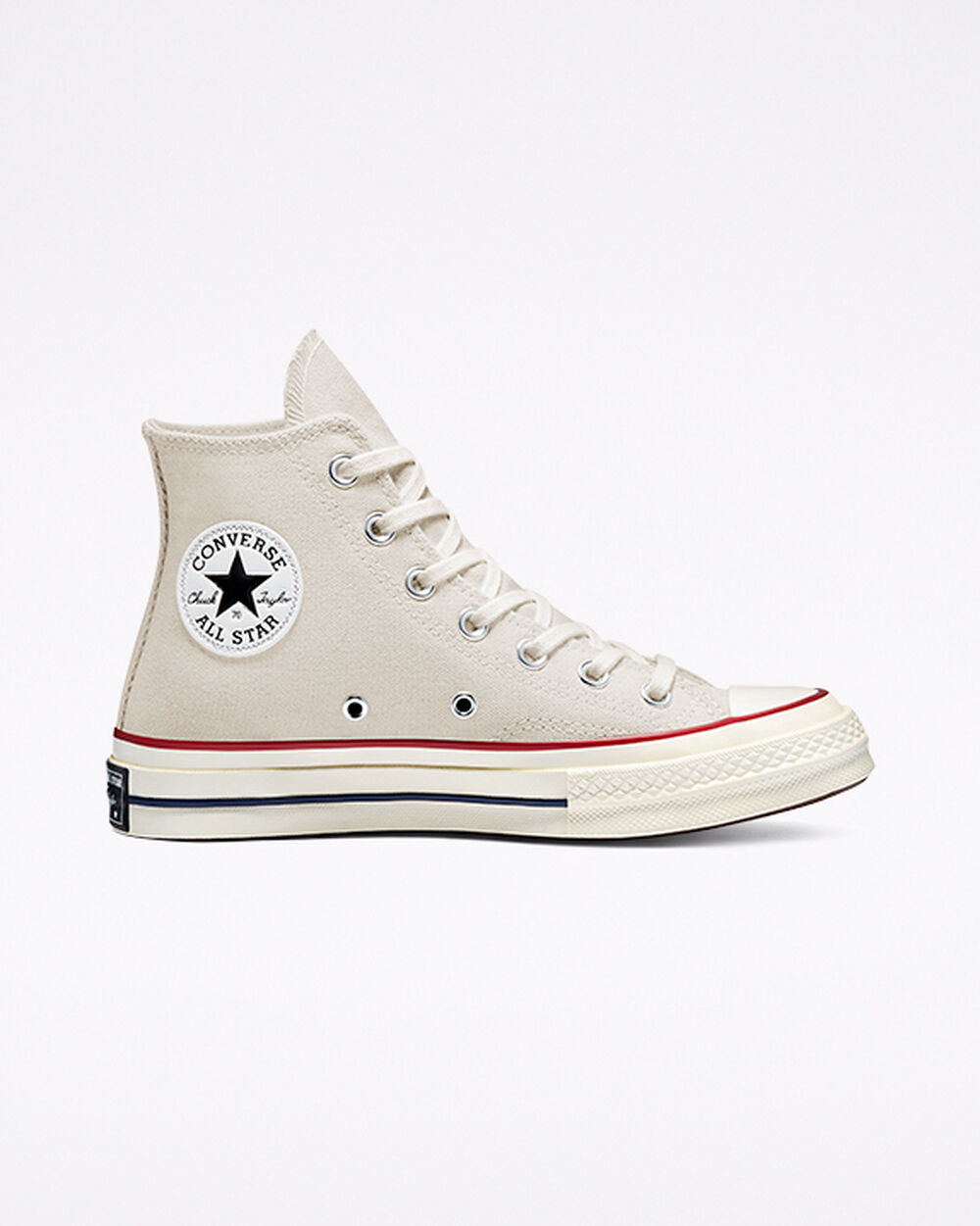 Zapatillas Converse Chuck 70 Mujer Kaki Rojas Oscuro Blancas | Chile-54636