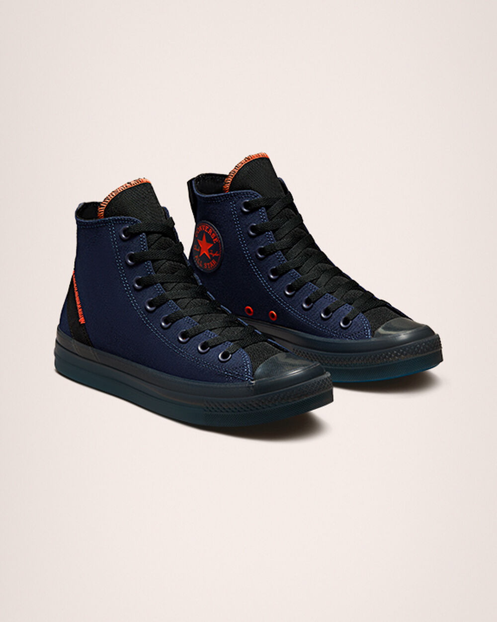 Zapatillas Converse Chuck Taylor All Star CX Hombre Azul Marino Negras Mango | Chile-023196