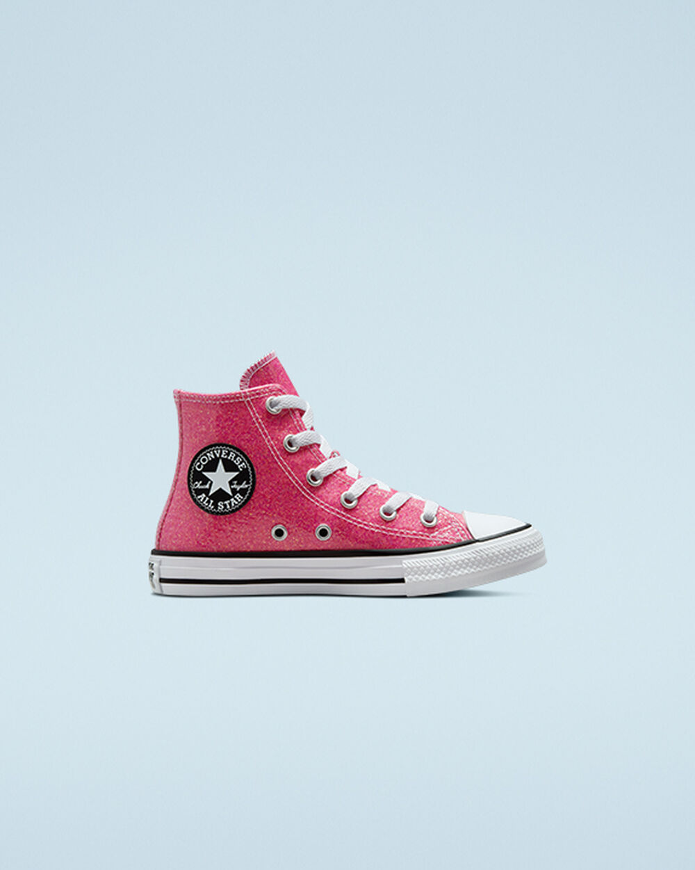 Zapatillas Converse Chuck Taylor All Star Niña Rosas Negras Blancas | Chile-049136