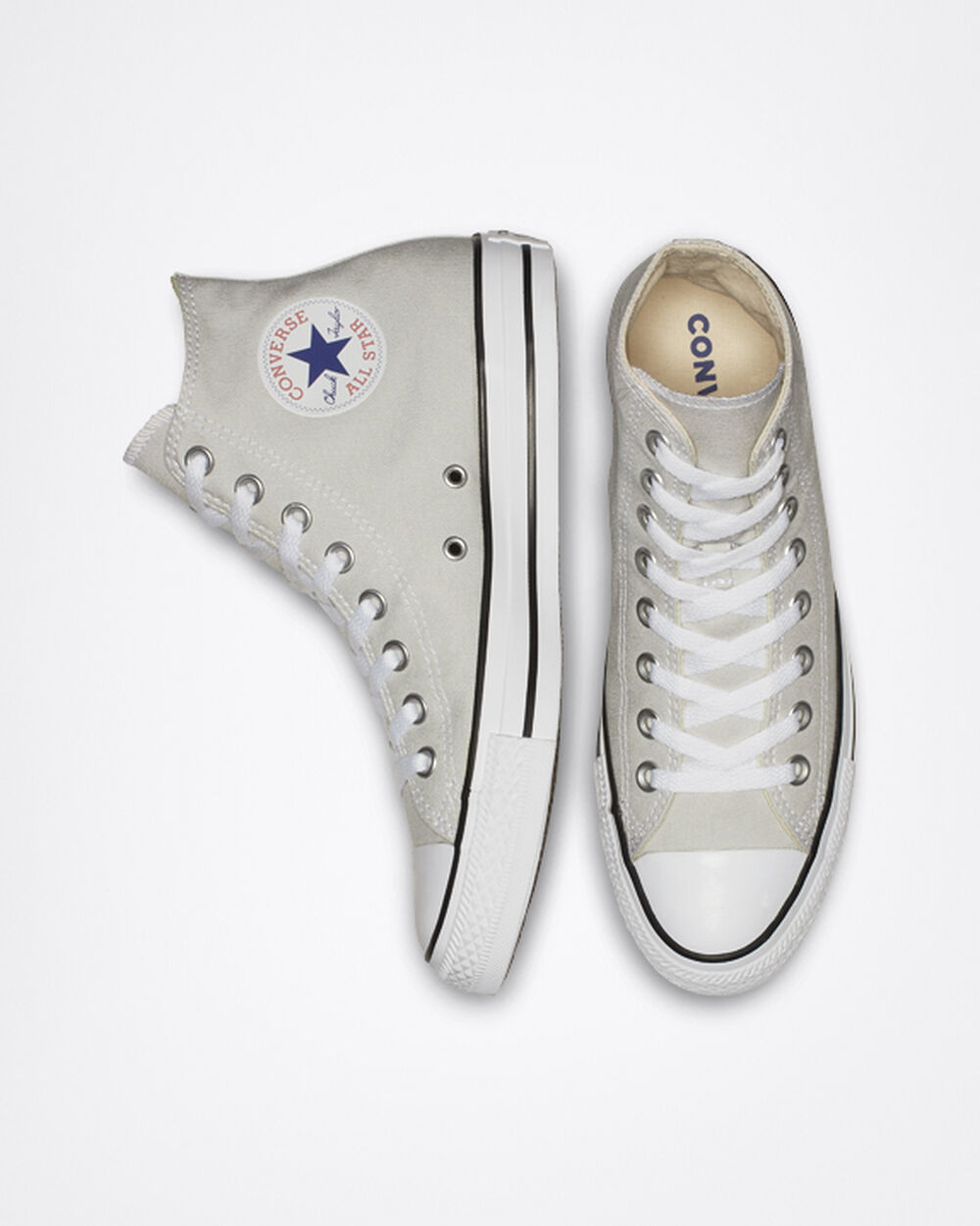 Zapatillas Converse Chuck Taylor All Star Mujer Gris Claro | Chile-097636