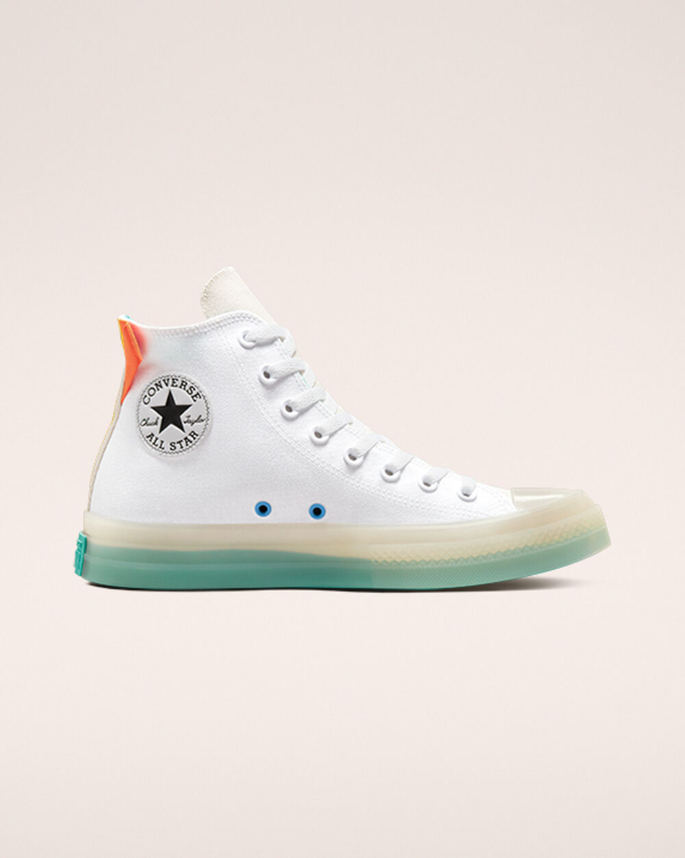 Zapatillas Converse Chuck Taylor All Star CX Hombre Blancas Azul Marino | Chile-104536