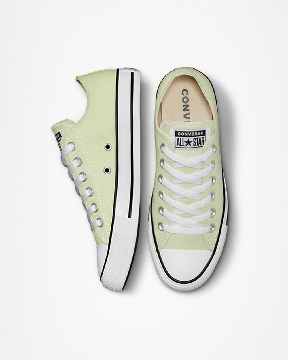 Zapatillas Converse Chuck Taylor All Star Mujer Verde Blancas | Chile-1296