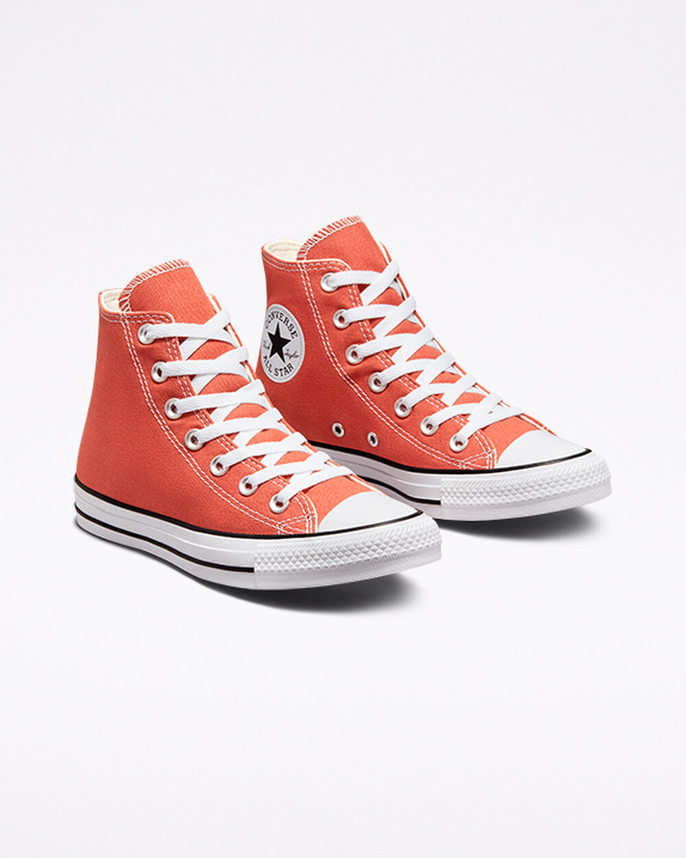 Zapatillas Converse Chuck Taylor All Star Mujer Naranjas Blancas | Chile-19856