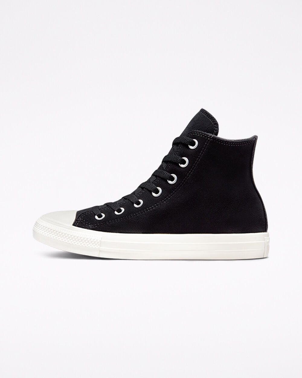 Zapatillas Converse Chuck Taylor All Star Mujer Negras Blancas | Chile-23466