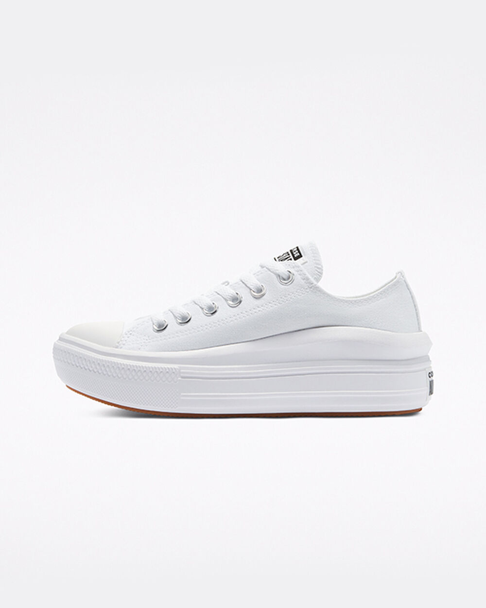 Zapatillas Converse Chuck Taylor All Star Move Mujer Blancas Blancas | Chile-2796