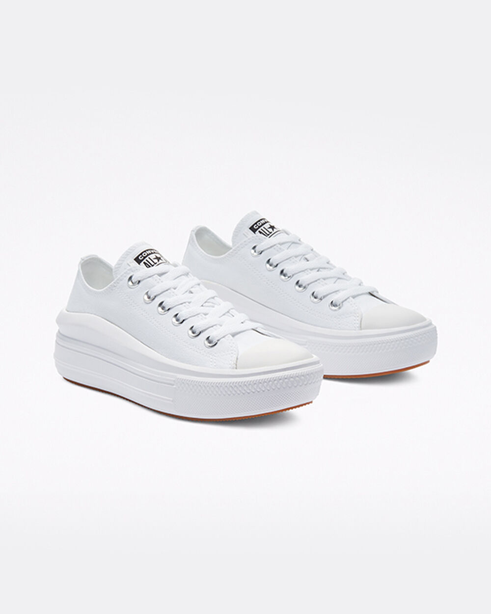 Zapatillas Converse Chuck Taylor All Star Move Mujer Blancas Blancas | Chile-2796