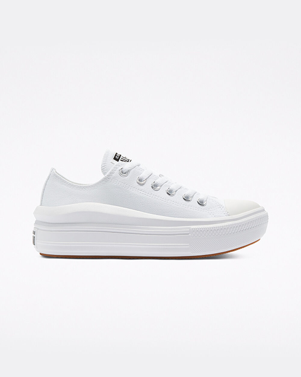 Zapatillas Converse Chuck Taylor All Star Move Mujer Blancas Blancas | Chile-2796