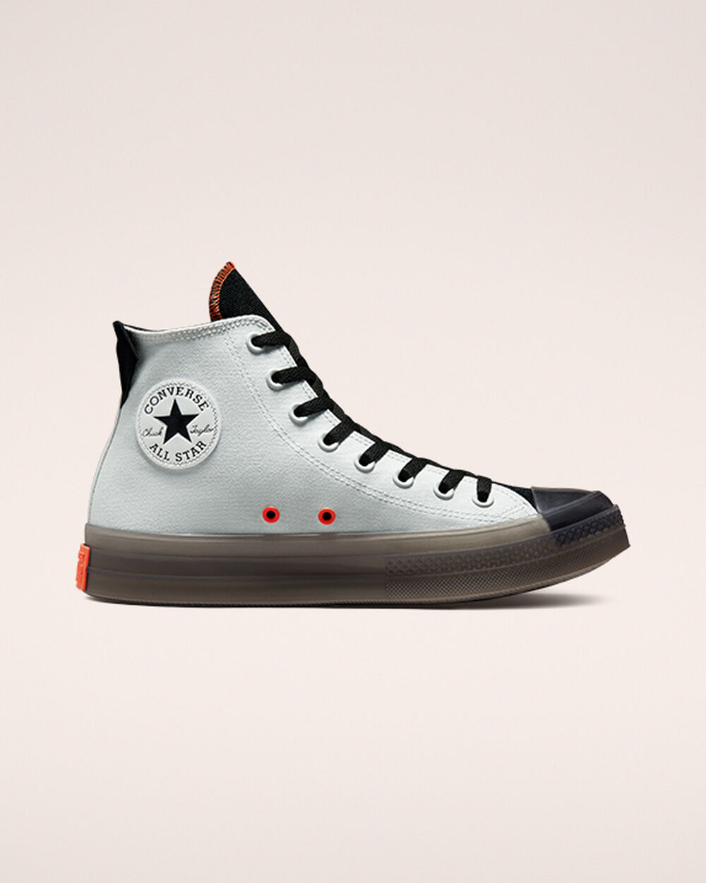 Zapatillas Converse Chuck Taylor All Star CX Mujer Plateadas Claro Negras Mango | Chile-351646