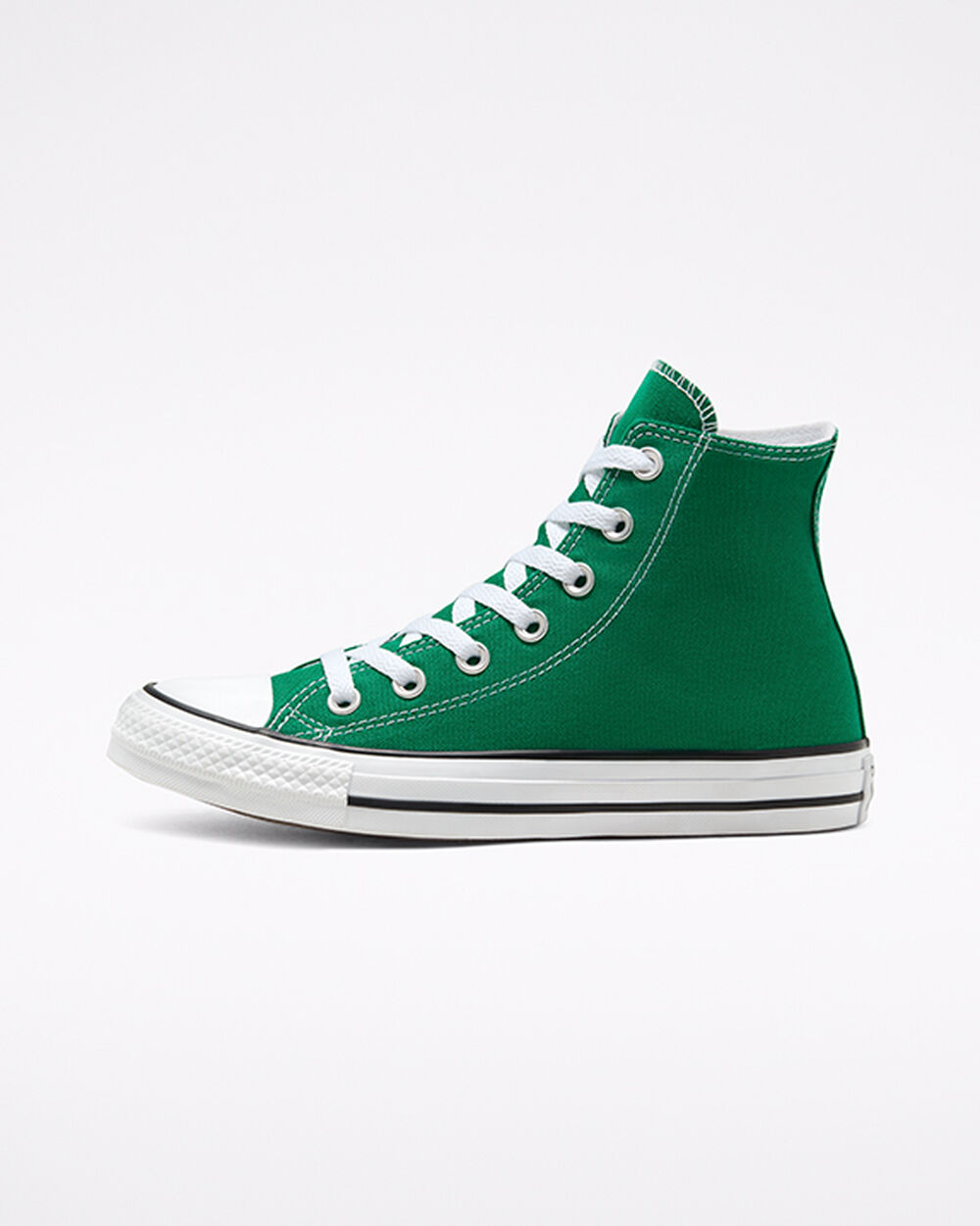 Zapatillas Converse Chuck Taylor All Star Mujer Verde Blancas | Chile-421096