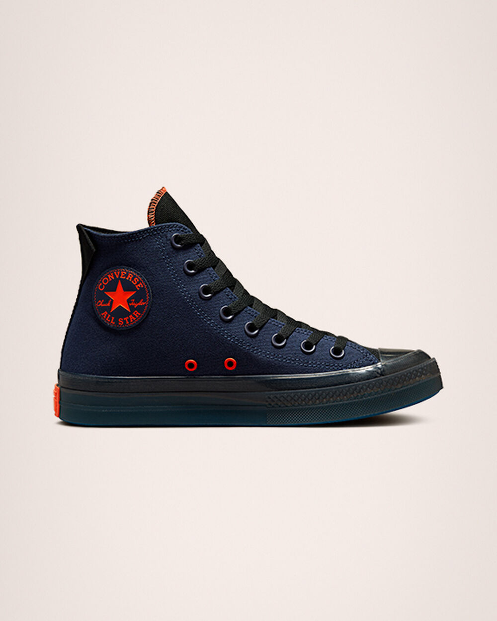 Zapatillas Converse Chuck Taylor All Star CX Mujer Azul Marino Negras Mango | Chile-43966