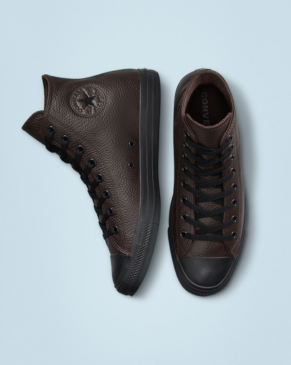 Zapatillas Converse Chuck Taylor All Star Hombre Marrones Negras | Chile-459636