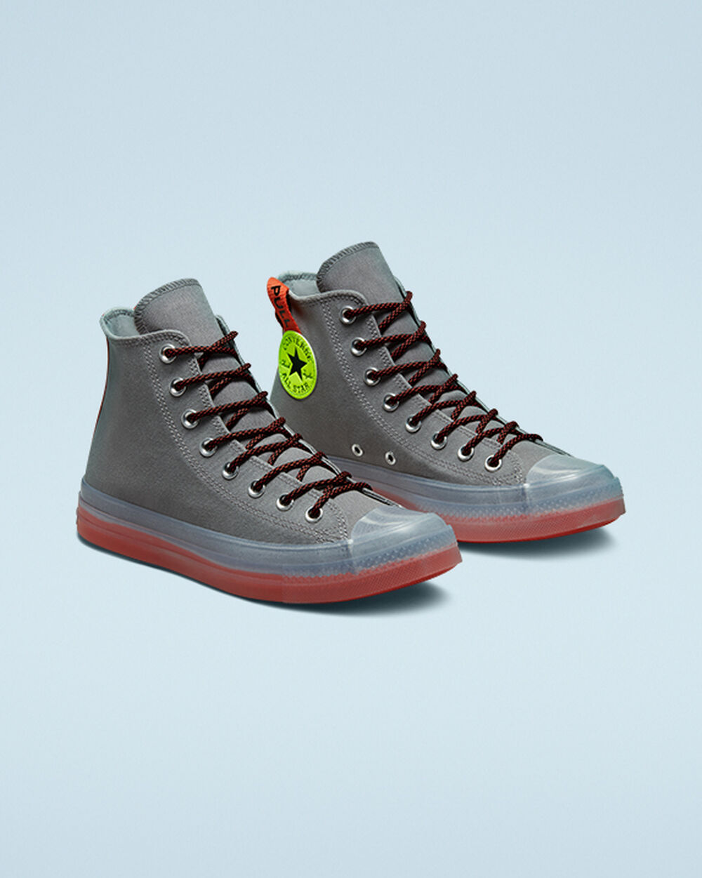 Zapatillas Converse Chuck Taylor All Star CX Mujer Gris Oscuro Naranjas | Chile-48126