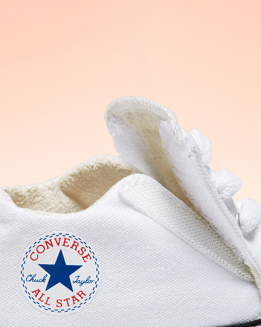 Zapatillas Converse Chuck Taylor All Star Niña Blancas Beige Blancas | Chile-497236