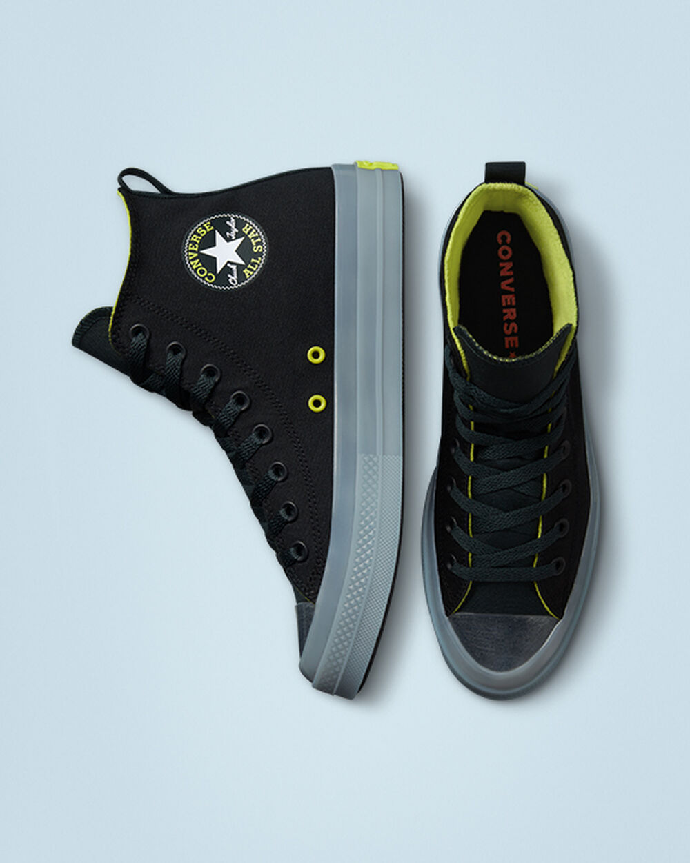 Zapatillas Converse Chuck Taylor All Star CX Mujer Negras Verde Claro | Chile-64196