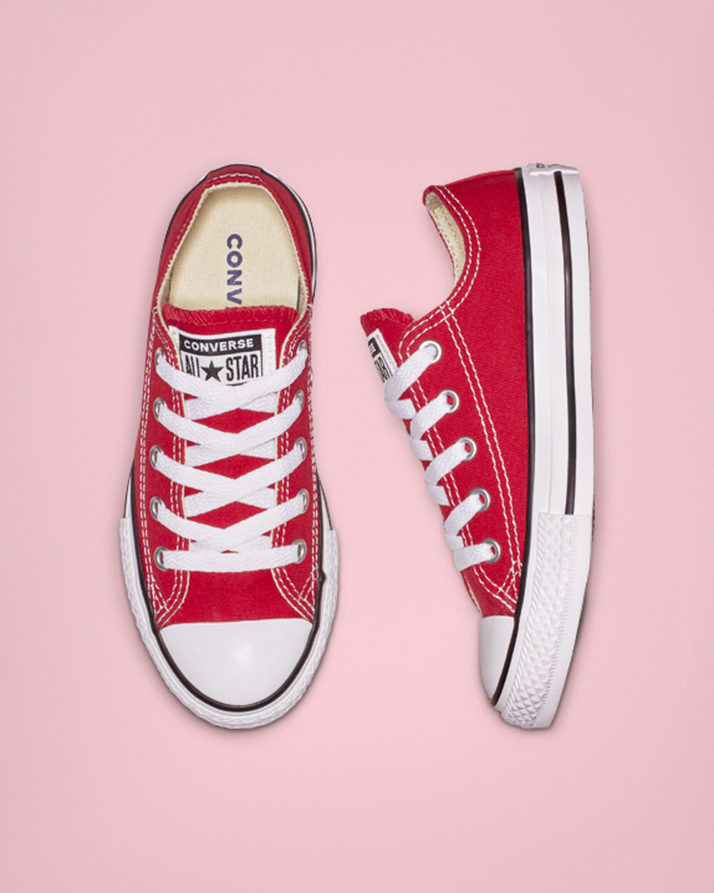 Zapatillas Converse Chuck Taylor All Star Niña Rojas | Chile-652946