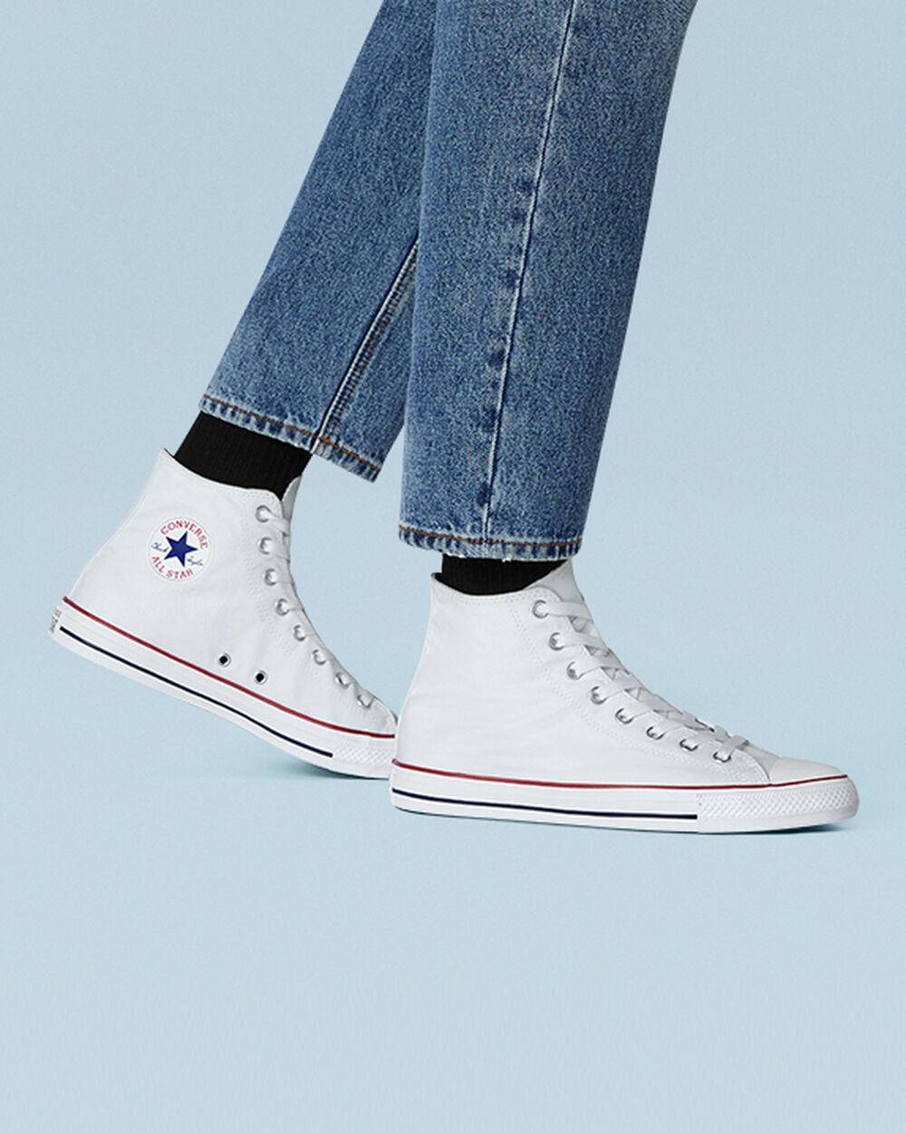 Zapatillas Converse Chuck Taylor All Star Mujer Blancas | Chile-659846