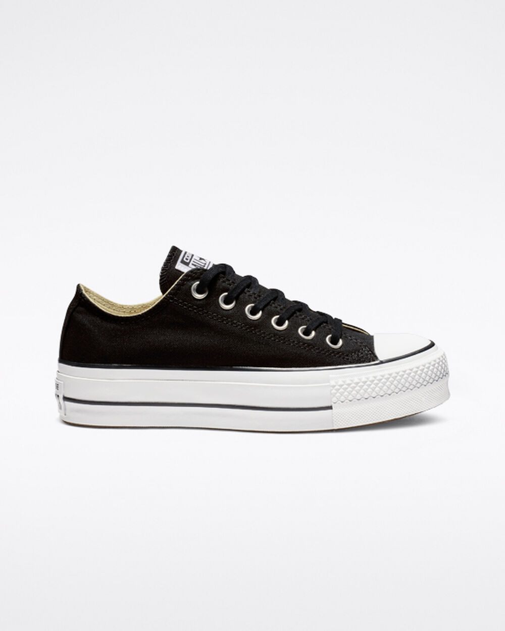 Zapatillas Converse Chuck Taylor All Star Mujer Negras Blancas | Chile-68426