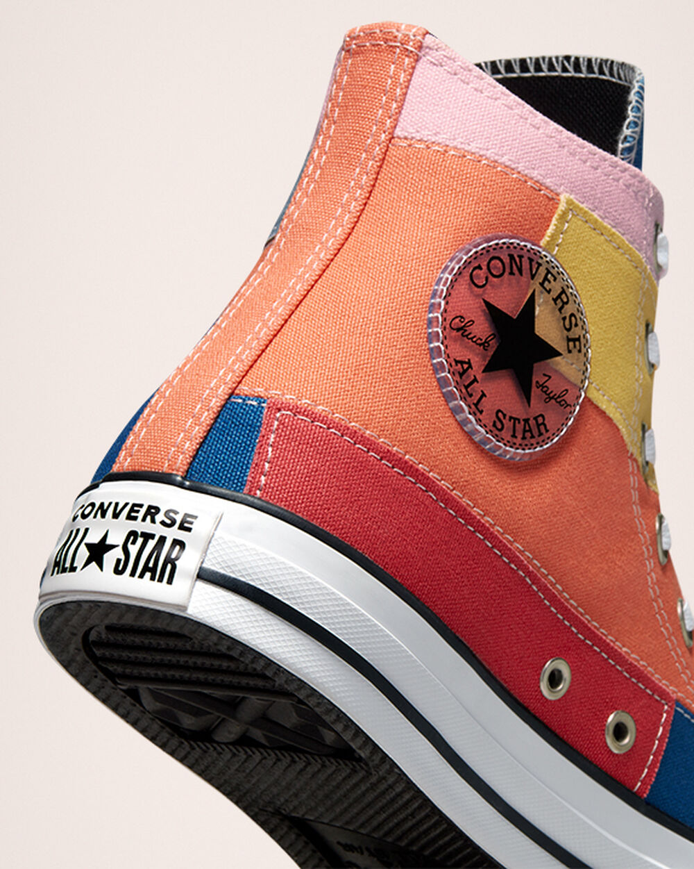 Zapatillas Converse Chuck Taylor All Star Mujer Azules Rosas | Chile-7156