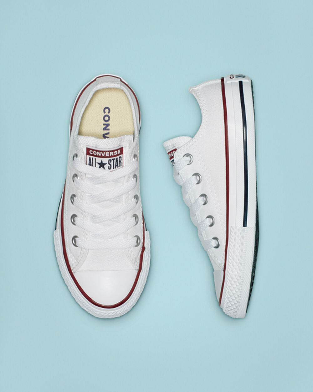 Zapatillas Converse Chuck Taylor All Star Niño Blancas | Chile-805136