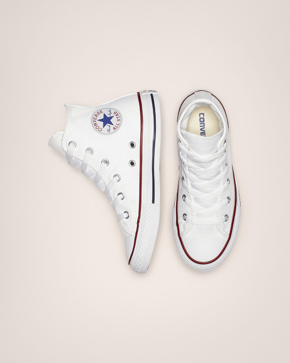 Zapatillas Converse Chuck Taylor All Star Niño Blancas | Chile-80576