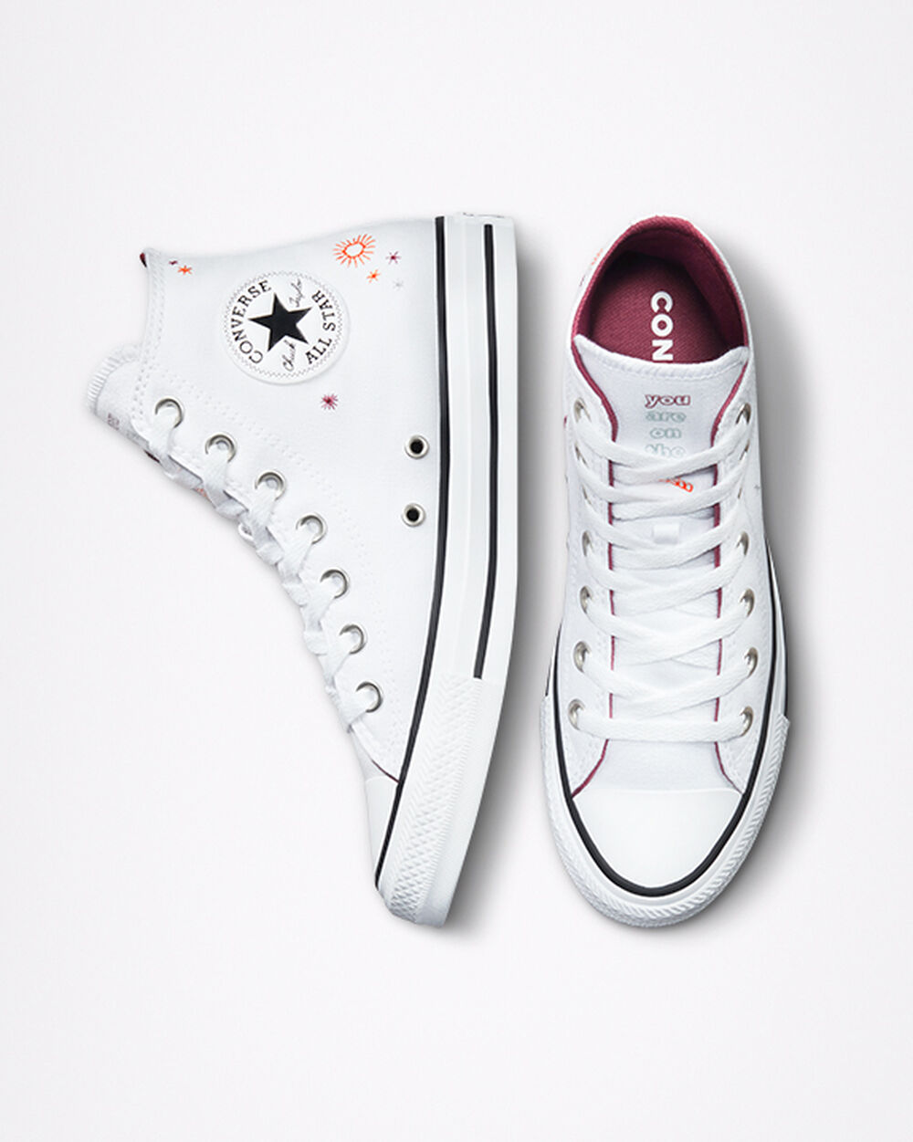 Zapatillas Converse Chuck Taylor All Star Mujer Blancas | Chile-823756