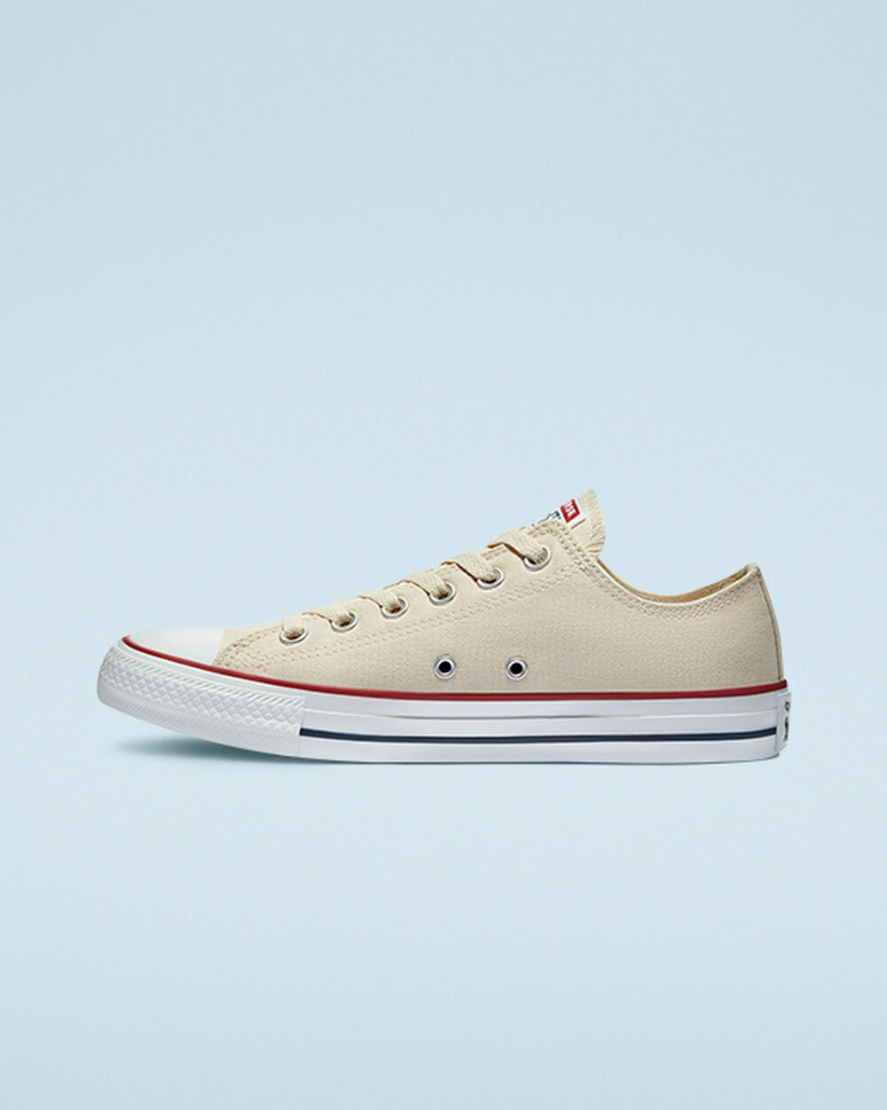 Zapatillas Converse Chuck Taylor All Star Mujer Beige Blancas | Chile-840926