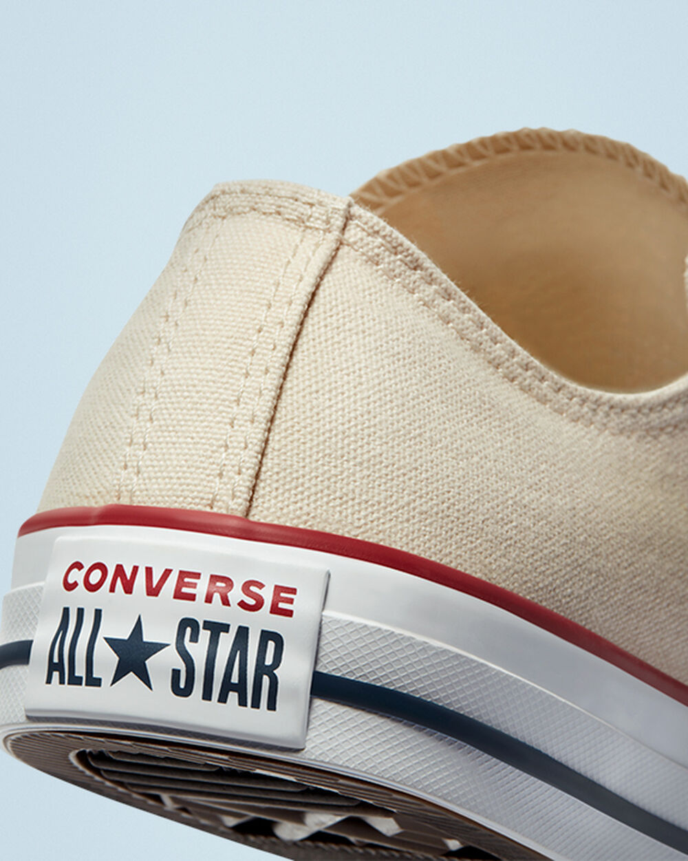 Zapatillas Converse Chuck Taylor All Star Mujer Beige Blancas | Chile-840926