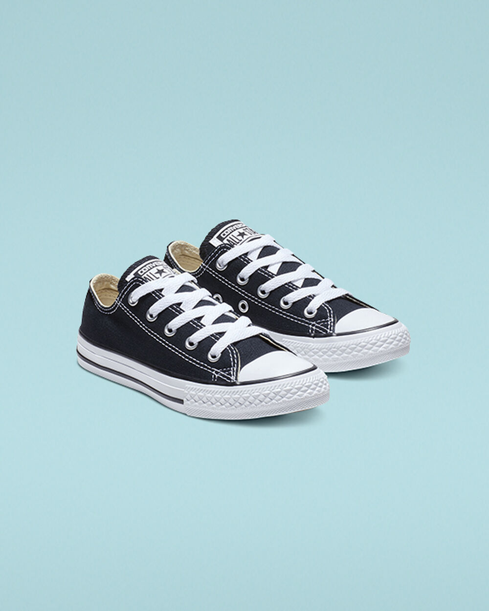 Zapatillas Converse Chuck Taylor All Star Niña Negras | Chile-91246