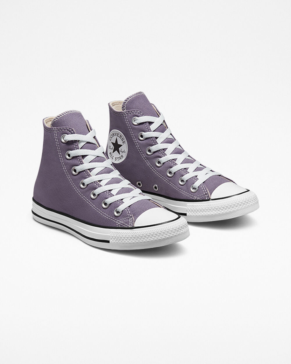 Zapatillas Converse Chuck Taylor All Star Mujer Gris Moradas | Chile-916036