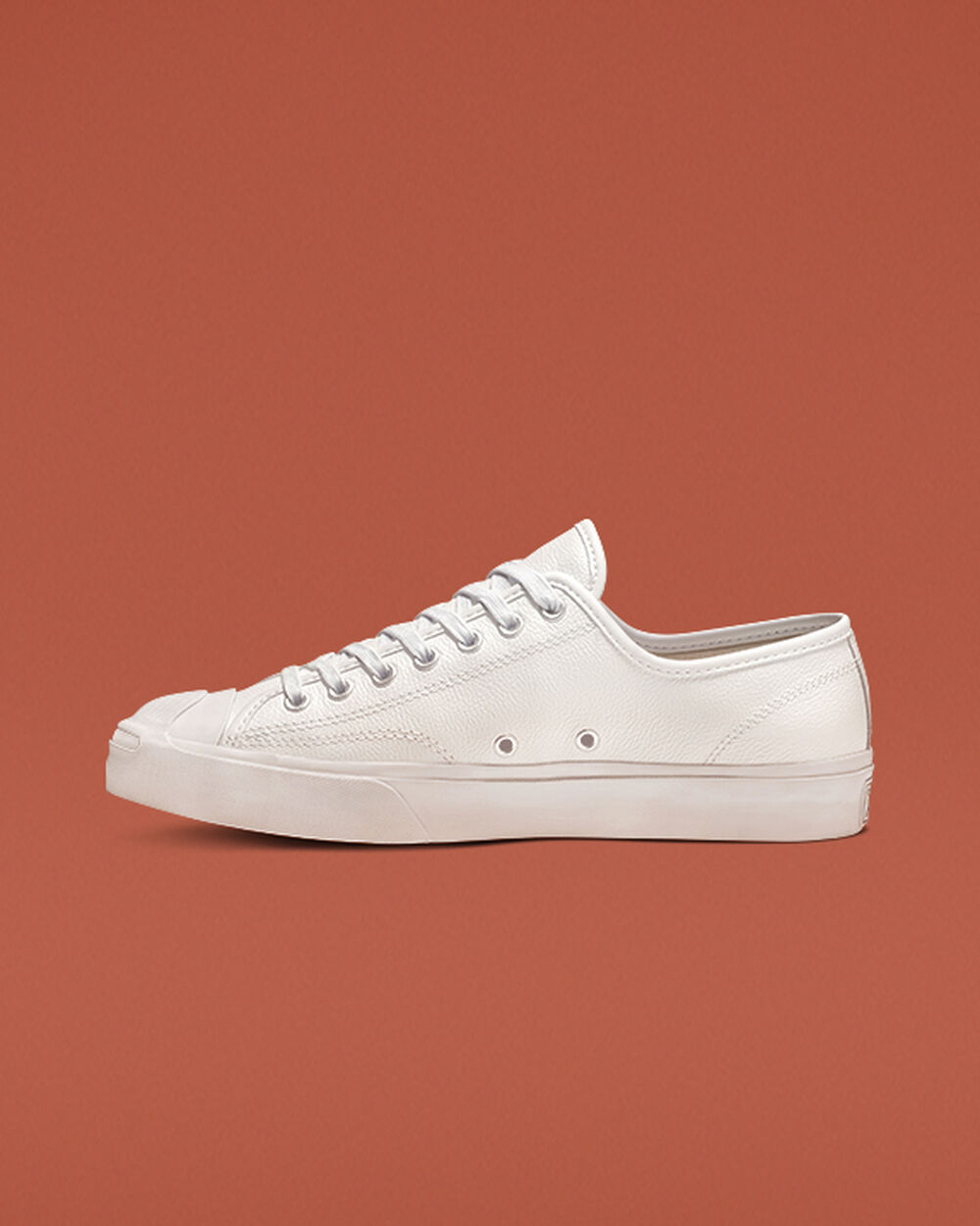 Zapatillas Converse Jack Purcell Hombre Blancas Blancas | Chile-039126