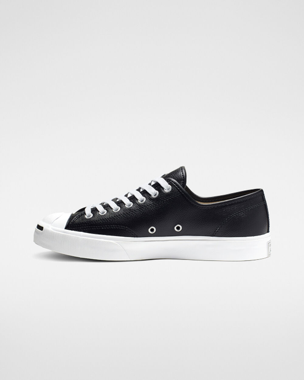 Zapatillas Converse Jack Purcell Mujer Negras Blancas | Chile-37026