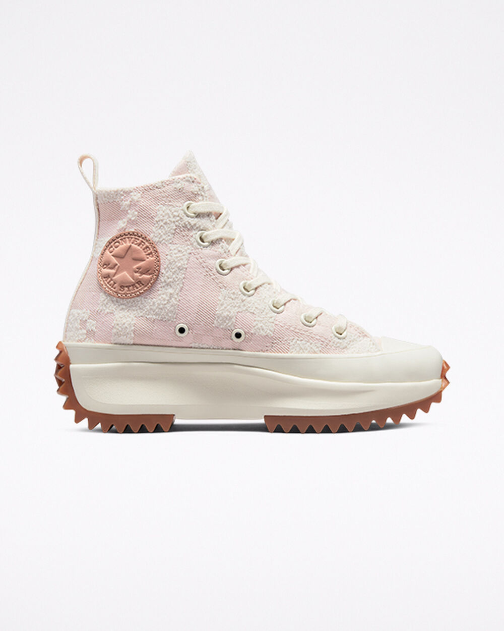 Zapatillas Converse Run Star Hike Hombre Blancas Rosas | Chile-92816