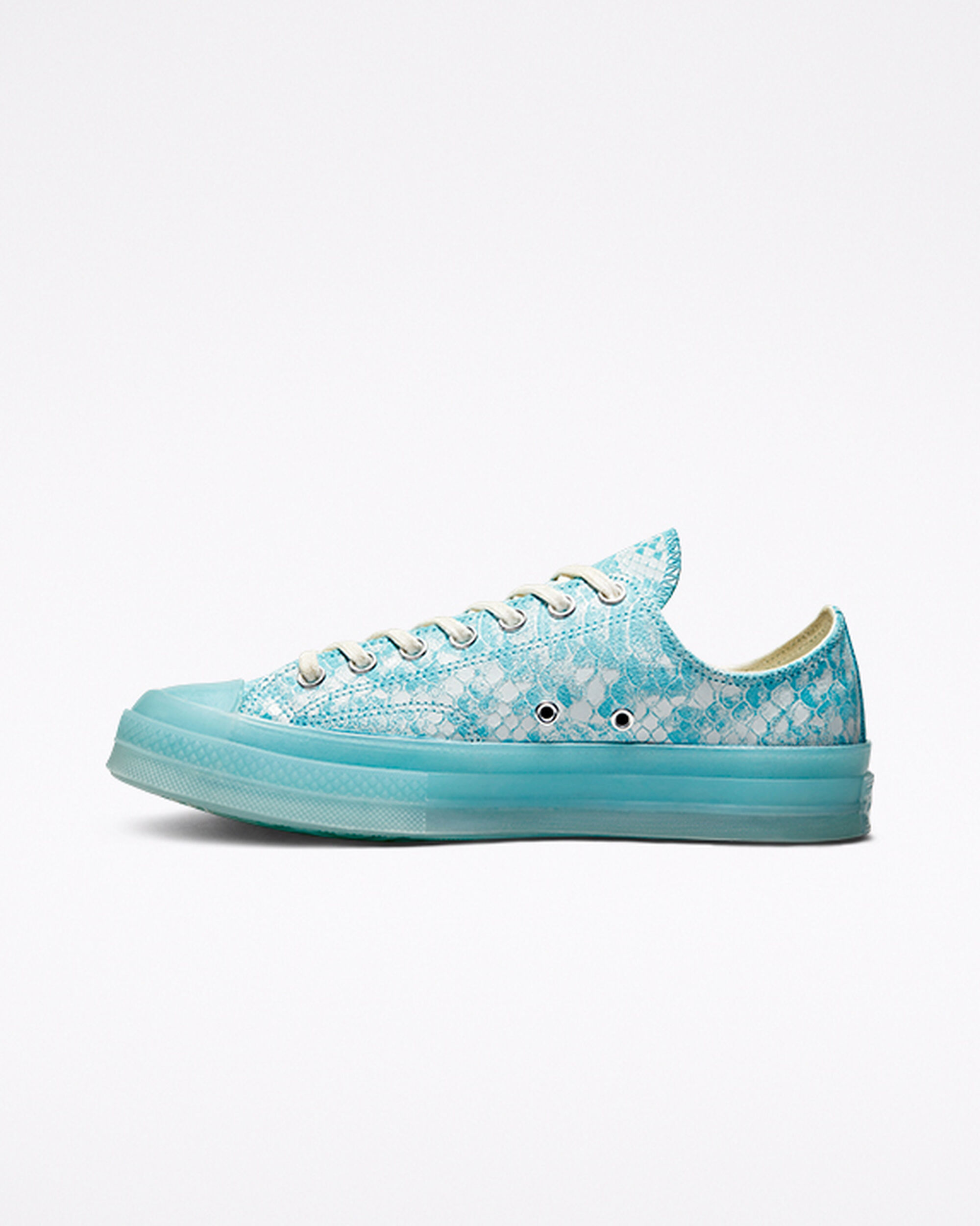 Zapatillas Converse x GOLF WANG Chuck 70 Mujer Blancas Azules Negras | Chile-186956