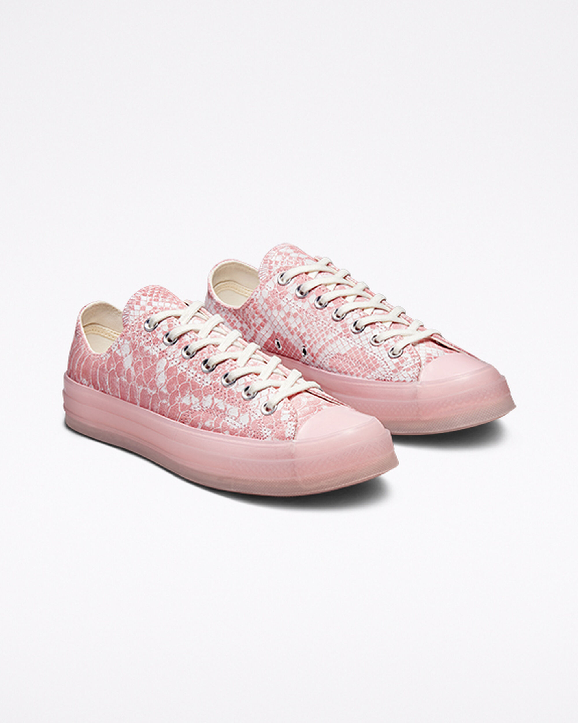 Zapatillas Converse x GOLF WANG Chuck 70 Mujer Rosas Blancas | Chile-581426